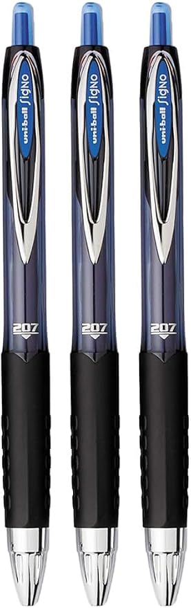 Advantage Gifts Signo 207 Roller Ball Retractable Gel Pens, Medium Point by Advantage+Gifts