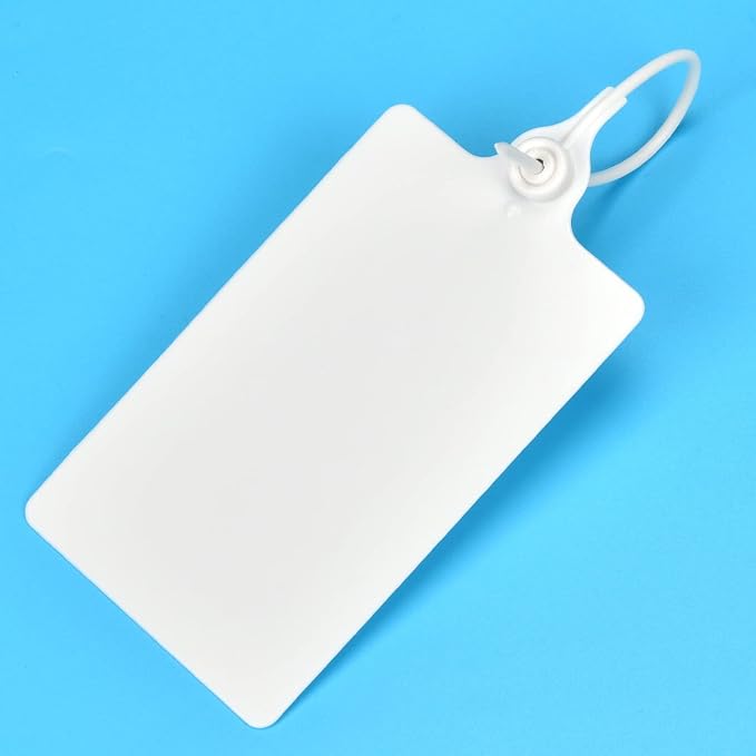100 Plastic Shipping Tags - Image 2
