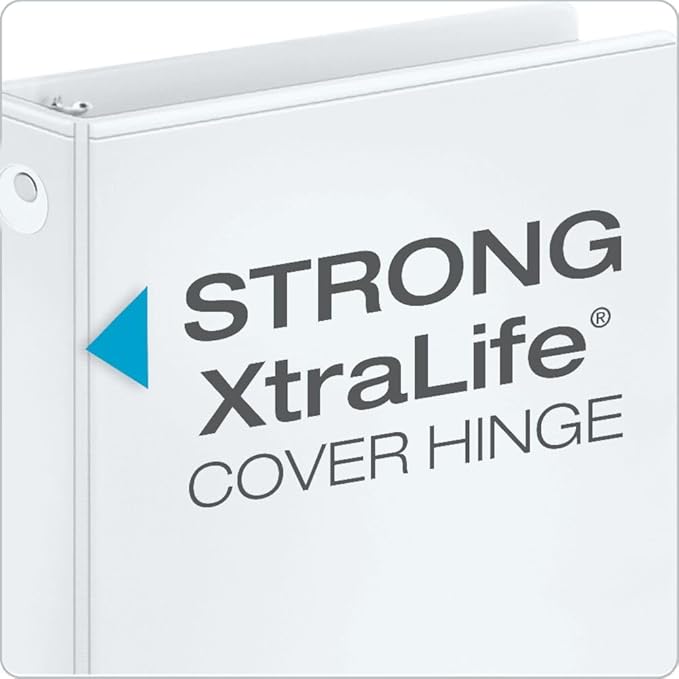 Cardinal Economy 3-Ring Binders, Round Rings, Holds 225 Sheets, Carton of 12 - Image 3