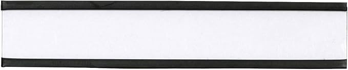 SmartSign Pack of 25 Magnetic 'C' Channel Label Holders | 0.5" x 3" - Image 3