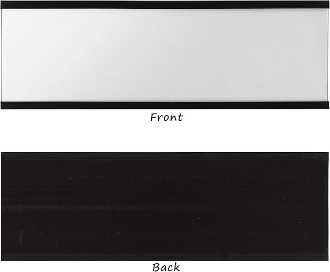 Whiteboard Magnets Label Holders 30 Pack 1'' x 2'' - Image 4
