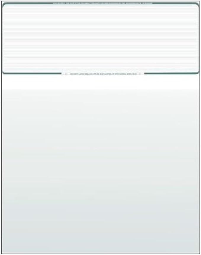 Compuchecks Top Blank Check Paper by Compuchecks