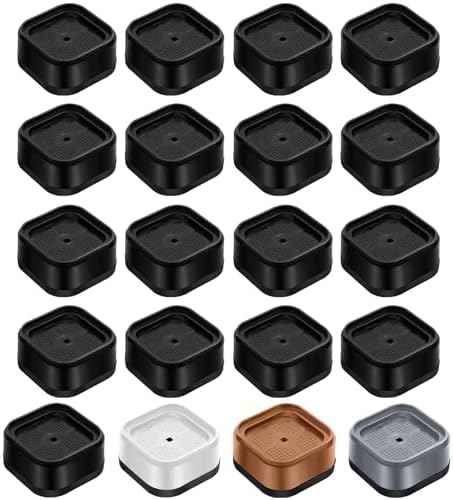 shouwuhho 16 Pack Furniture Risers Adjustable Bed Risers Heavy Duty