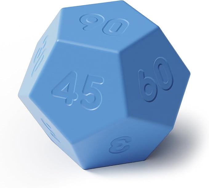 Mooas Dodecagon Time Ball Rechargeable Mini Timer, 11 Preset Times, Desk by mooas