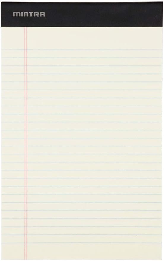 Mintra Office Legal Pads, 5in x 8in, Narrow Ruled)) - Image 6
