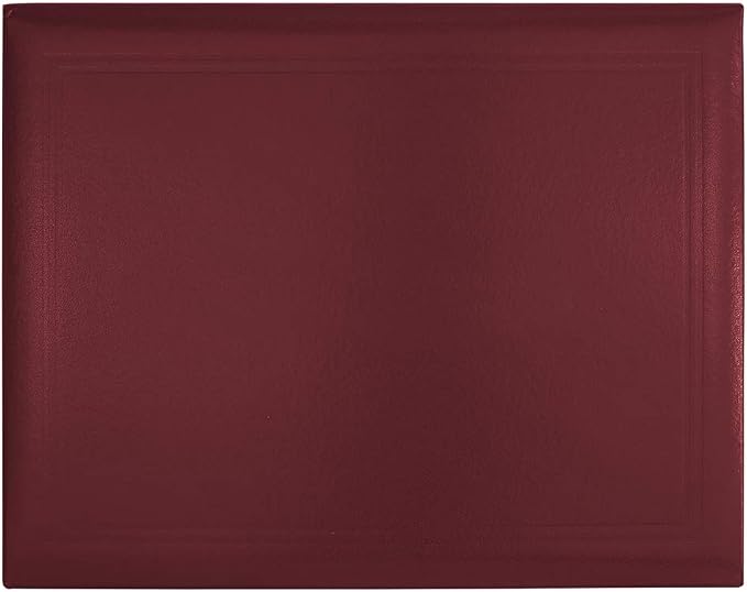 GraduationMall 8.5"x11" Smooth Padded Diploma Cover Certificate Holder Maroon - Image 2