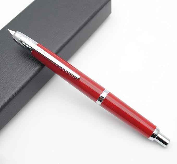 JINHAO 20 Press Fountain Pen, Retractable Capless Resin Pen