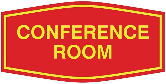 Fancy Conference Room Sign by All+Quality