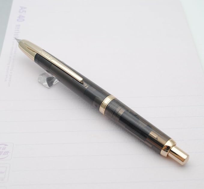JINHAO 20 Press Fountain Pen, Retractable Capless Resin Pen - Image 8