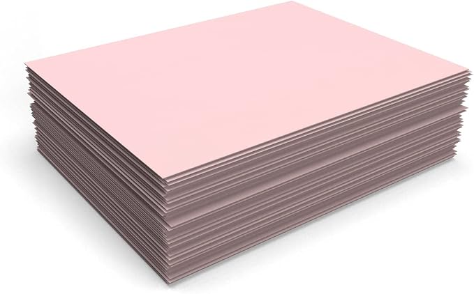 LUXPaper 8.5" x 11" Paper | Letter Size | Candy Pink | 80lb. Text | 50 Qty - Image 4
