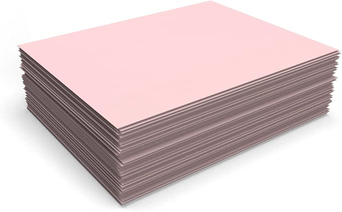 LUXPaper 8.5" x 11" Paper | Letter Size | Candy Pink | 80lb. Text | 1, 000 Qty - Image 4