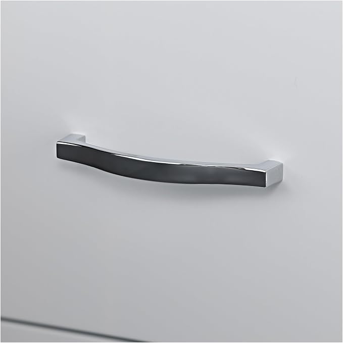 Lorell LYS SOHO Box/File/File Mobile White File Cabinet, 3 Drawer, 26.5 x 14.3 - Image 8