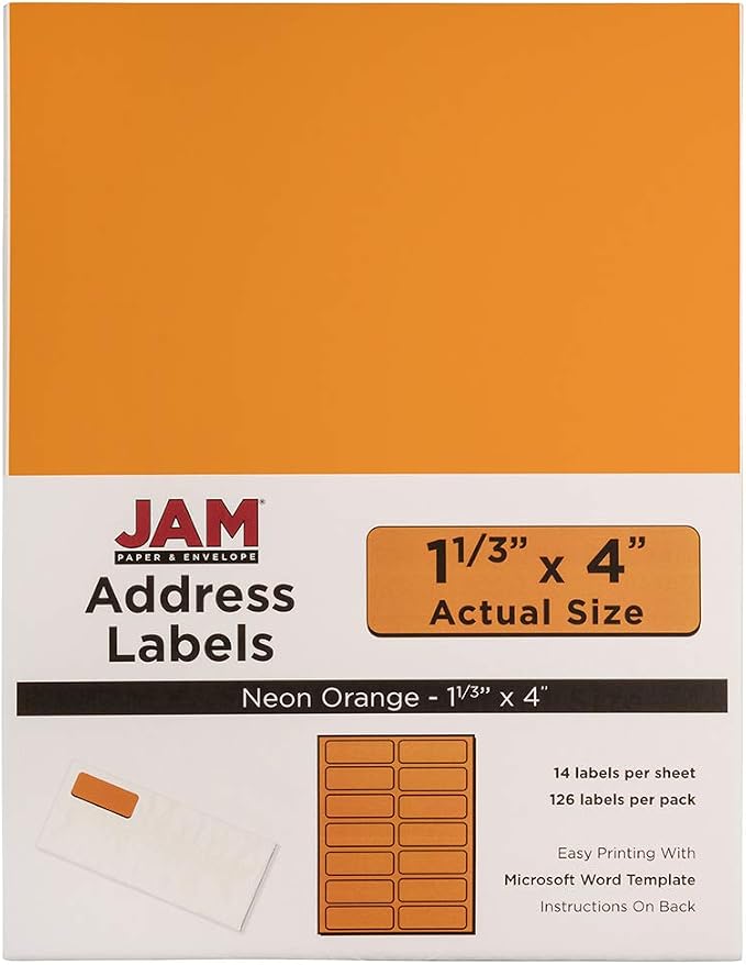 JAM PAPER Shipping Address Labels - Image 7