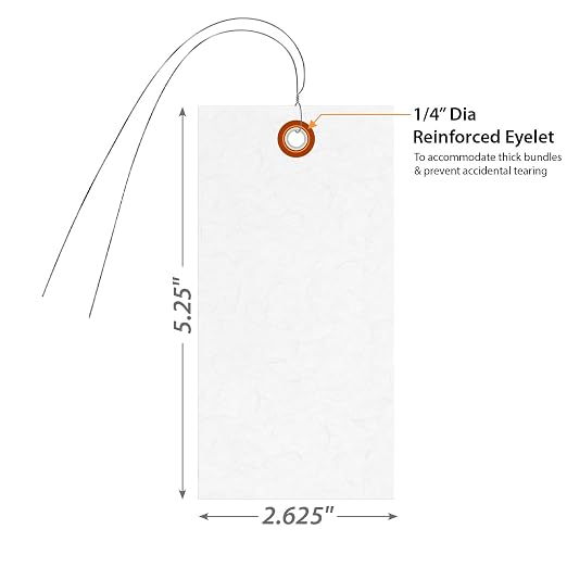 SmartSign White Shipping Tags - Image 5