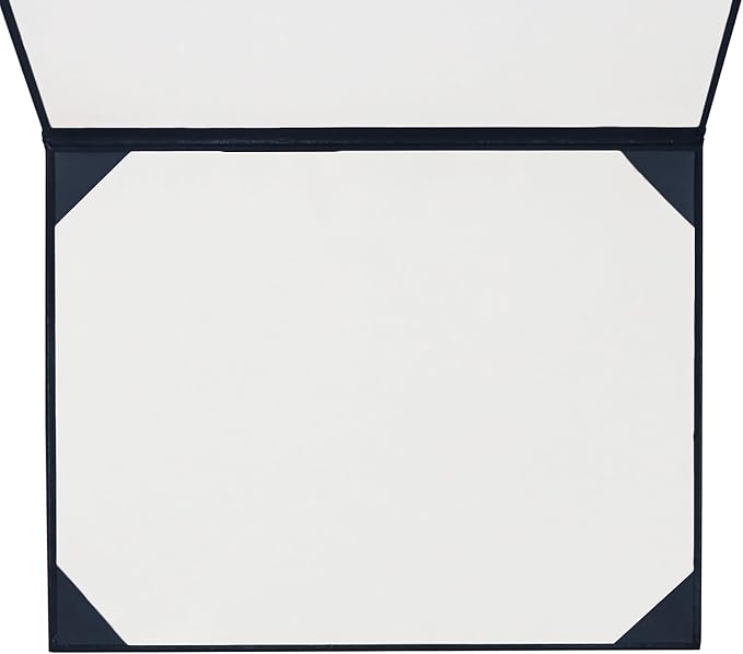 GraduationMall 8.5"x11" Smooth Padded Diploma Cover Certificate Holder Darkblue - Image 4
