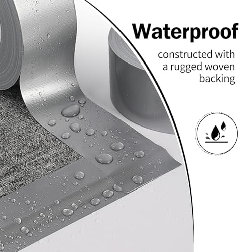 Eliamo 24 Pack Duct Tape, 2 Inch X 720 Yards Heavy Duty Waterproof Silver Duct Tape Bulk, Strong, Easy Tear, No Residue for Indoor Outdoor Repairs, DIY, Crafts