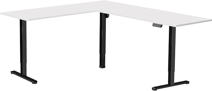 VIVO Electric Corner 75 x 63 inch L-Shaped Standing Desk, Memory Height - Image 9