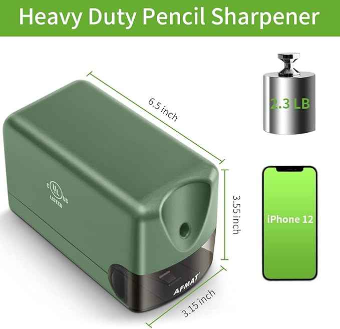 AFMAT Electric Pencil Sharpener