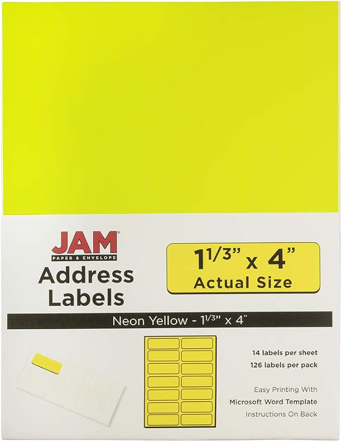JAM PAPER Shipping Address Labels - Image 7