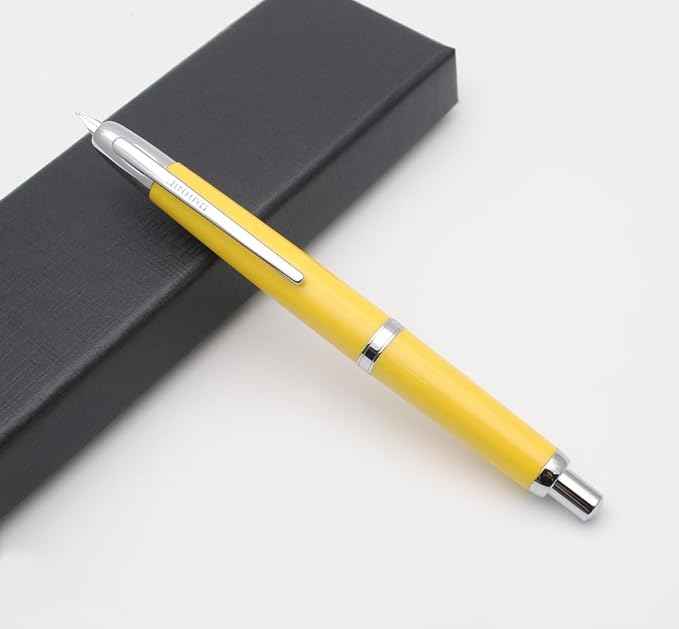 JINHAO 20 Press Fountain Pen, Retractable Capless Resin Pen