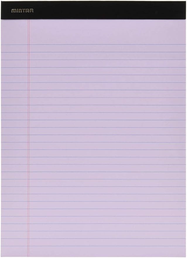Mintra Office Legal Pads, 8.5in x 11in, Wide Ruled)) - Image 3