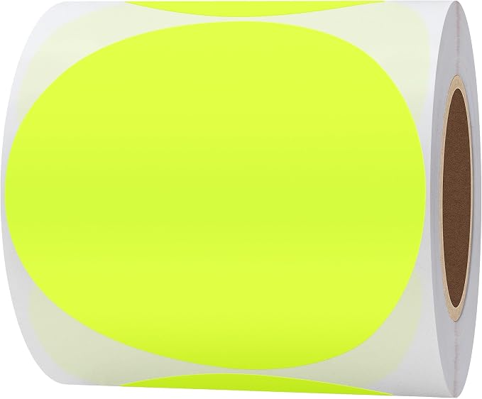 Hybsk Round Color Coding Circle Dots Labels Warehouse Inventory Organizer by HYBSK