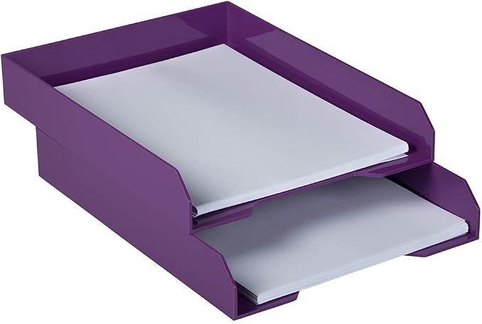 JAM PAPER Stackable Paper Trays - Image 4