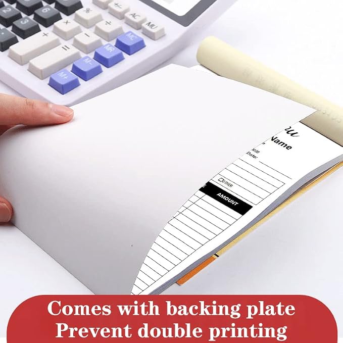 Personalized Invoice Book Custom 2 Part/3 Part Receipt Book Quote Estimate - Image 4