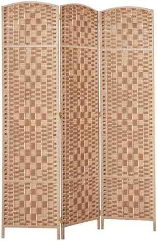 RHF Room Divider Panel,3Panel Partition Room Dividers,Wall Divider,Natural