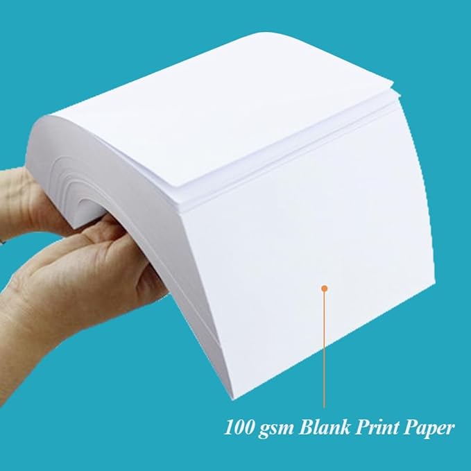 11" x 17" Blank Print Paper, 225Sheets/450Pages Blank Loose-Leaf Paper - Image 3
