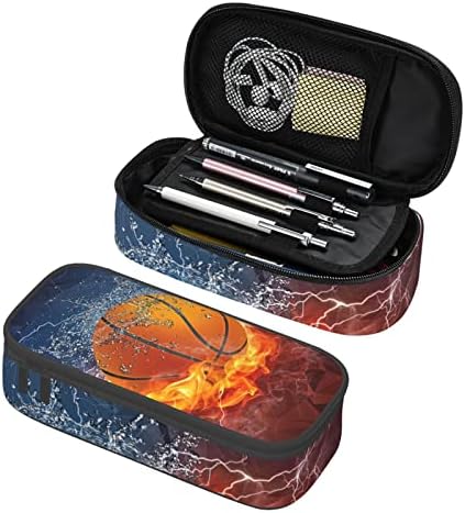 Basketball Pencil Case Cool Sports-themed Pencil Box Portable Pen Bag