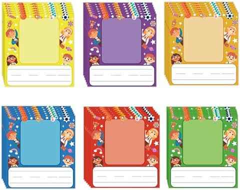 36 Pcs 4.49x4.72 Inch Kids Photo Nameplates for Desk Kids Name Labels