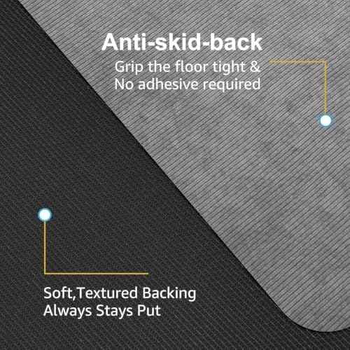 Placoot Desk Chair Mat for Hardwood Floor & Tile 55"x35" Office Chair Mat for Rolling Chairs Large Anti-Slip-Recyclable Material Computer Rug for Office