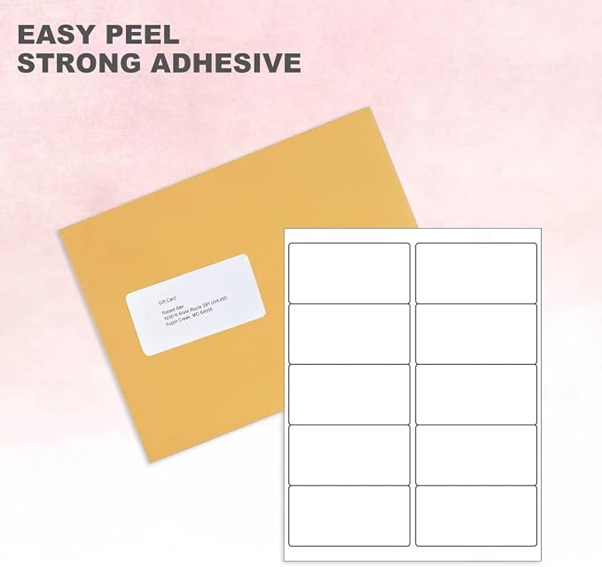 BESTEASY 10-UP Address Labels, /Address Mailing Labels 1000 Sheets Shipping - Image 4
