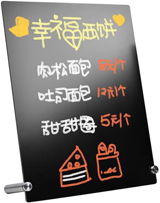 ECKEK Chalkboard Sign Tabletop Chalkboard Signs - Image 2