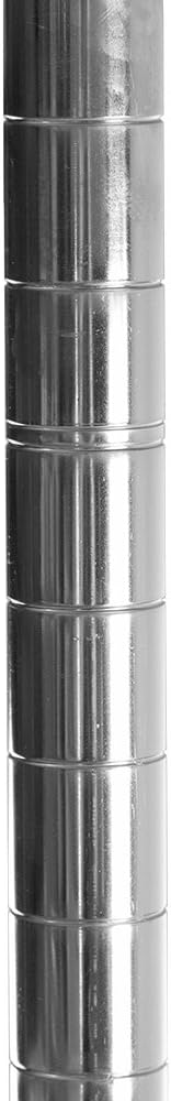Shelving Inc. 8" d x 36" w x 64" h Chrome Wire Shelving - Image 4