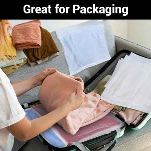 Clothing Bags, 25 Count 16x20 inch Extra Large Frosted Zipper Plastic Bags for Clothes, Sweater Dress, Jeans, Jacket, T Shirt Packaging Shipping, 3 Mil, with Vent Holes