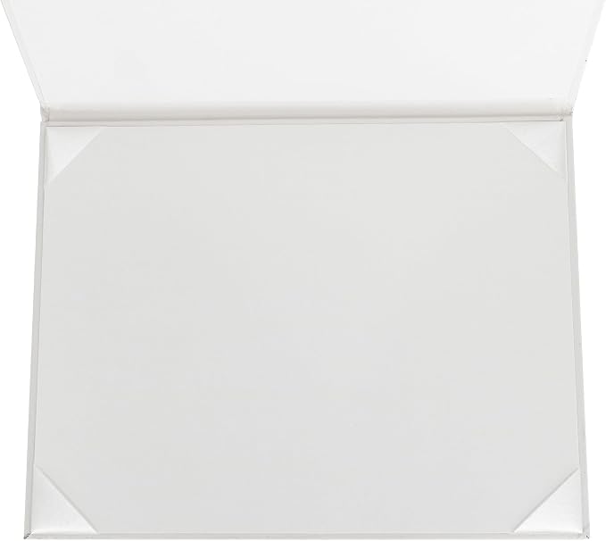 GraduationMall 8.5"x11" Smooth Padded Diploma Cover Certificate Holder White - Image 4