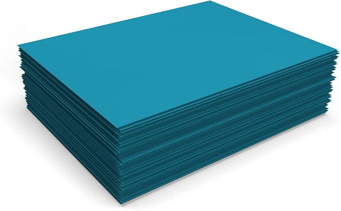 LUXPaper 8.5" x 11" Paper | Letter Size | Bright Blue | 60lb. Text | 1 - Image 4