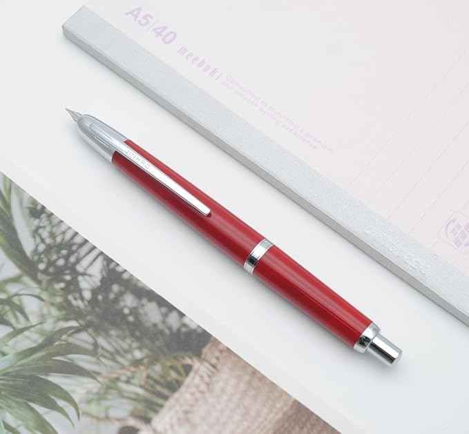 JINHAO 20 Press Fountain Pen, Retractable Capless Resin Pen