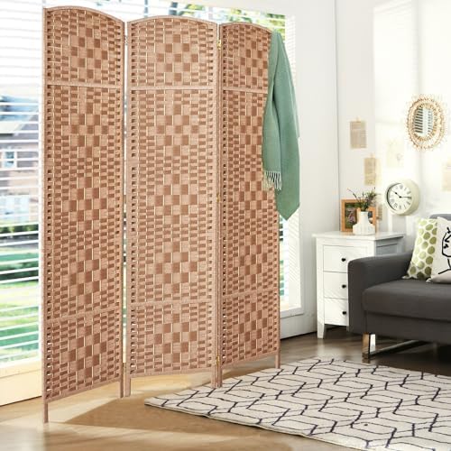 RHF Room Divider Panel,3Panel Partition Room Dividers,Wall Divider,Natural