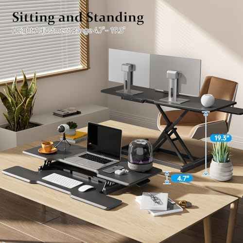 42" Standing Desk Converter, Quick Sit to Stand Desk Riser