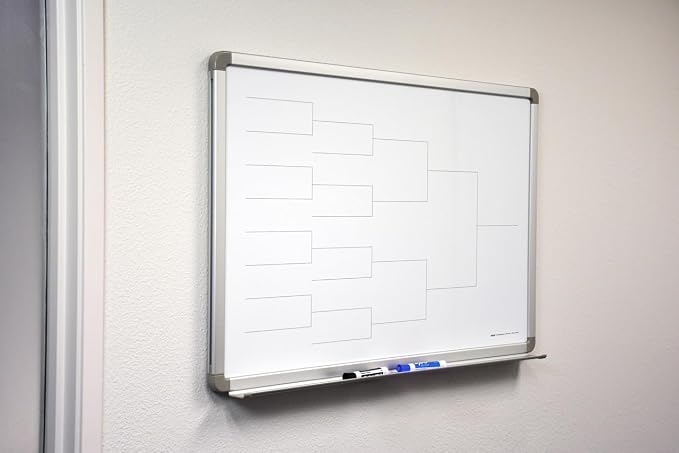 12 Team Bracket Whiteboard 60" x 40" - Image 2