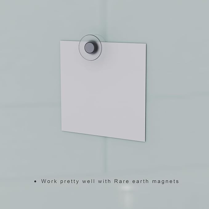 TOWON 6 x 4ft Glass Whiteboard Wall – Magnetic White Dry Erase Board - Image 6