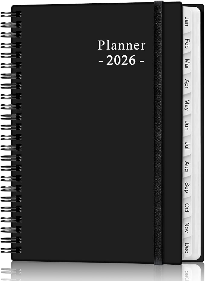 2026 Planner - Planner 2026 from January 2026 - December 2026, Weekly & Monthly by Heveboik