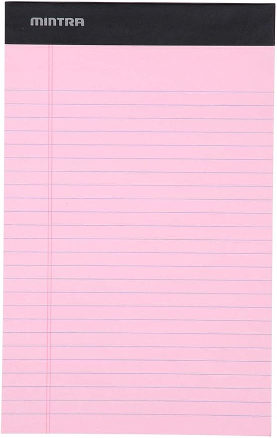 Mintra Office Legal Pads, 5in x 8in, Narrow Ruled)) - Image 4