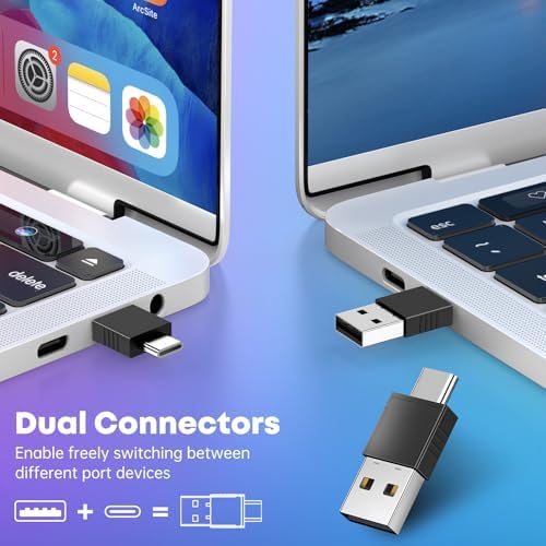 2 in 1 Type C USB Presentation Clicker with Physical and Digital