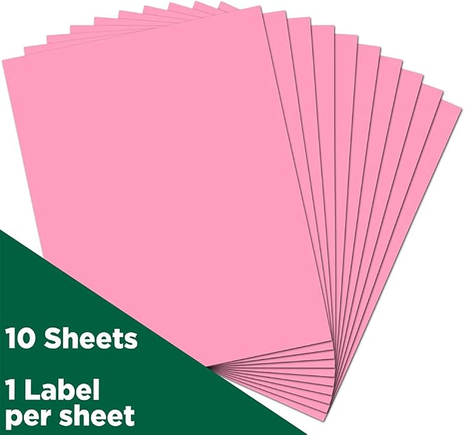 JAM PAPER Full Sheet Shipping Labels - Image 2