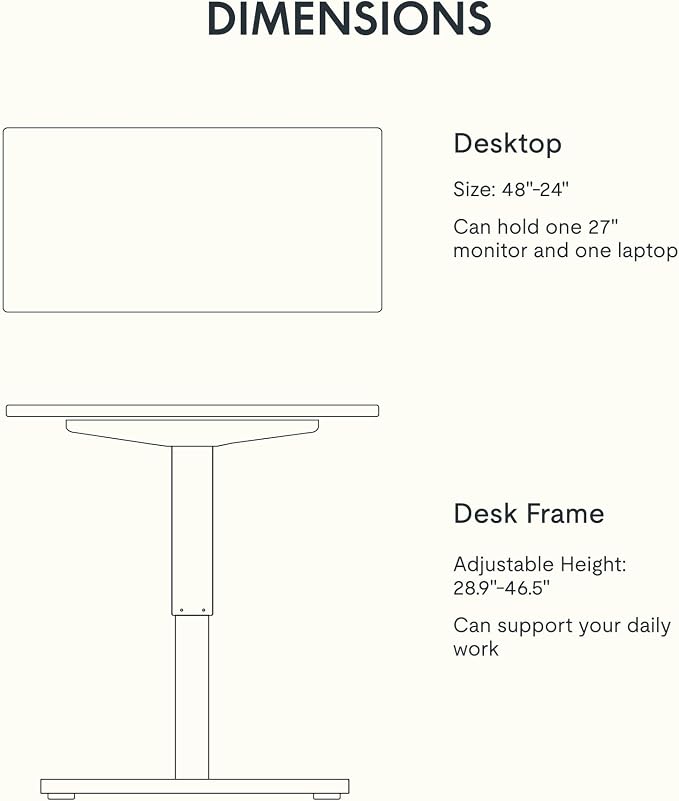 FLEXISPOT EN1 One-Piece Standing Desk - Image 6