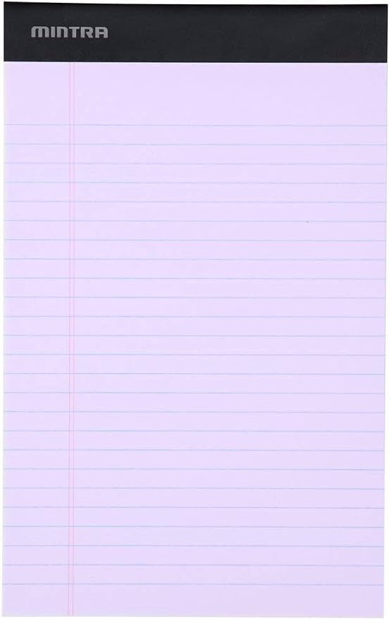 Mintra Office Legal Pads, 5in x 8in, Narrow Ruled)) - Image 5
